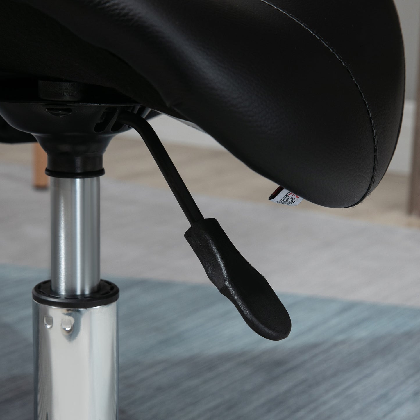 Twin Tiltable Saddle Stool with 360 Degree Arm Support | Sit Healthier